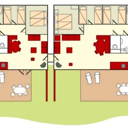 Bungalow 14 Personen s-Gravenzande